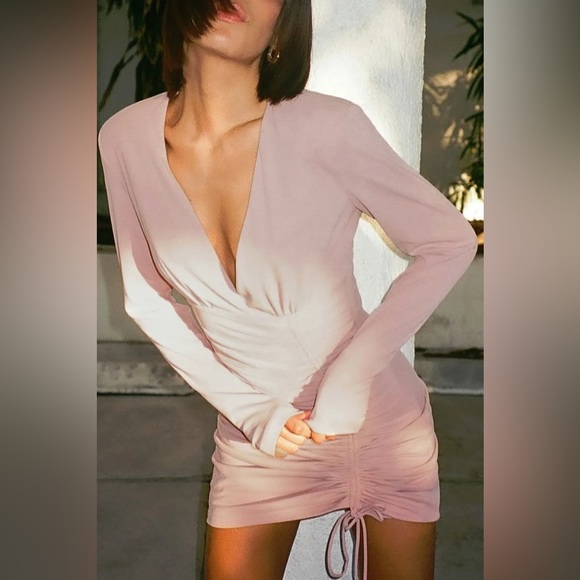 Zara Dresses Nwt Zara Blush Pink Dress Poshmark